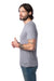 Alternative 4400HM Mens Modal Short Sleeve Crewneck T-Shirt Nickel Grey Model Side