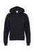 Independent Trading Company SS4001Y Youth Hooded Sweatshirt Hoodie w/ Pouch Pocket Black Flat Front