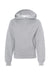 Independent Trading Company SS4001Y Youth Hooded Sweatshirt Hoodie w/ Pouch Pocket Heather Grey Flat Front