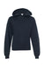 Independent Trading Company SS4001Y Youth Hooded Sweatshirt Hoodie w/ Pouch Pocket Navy Blue Flat Front