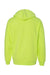 Independent Trading Co. SS4500 Mens Hooded Sweatshirt Hoodie Safety Yellow Flat Back