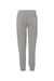 Burnside BU8800 Mens Fleece Jogger Sweatpants w/ Pockets Heather Grey Flat Back