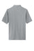 Jerzees 443M Mens Short Sleeve Polo Shirt Heather Grey Flat Back