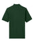 Jerzees 443M Mens Short Sleeve Polo Shirt Forest Green Flat Back