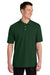 Jerzees 443M Mens Short Sleeve Polo Shirt Forest Green Model Front