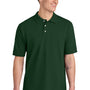 Jerzees Mens Short Sleeve Polo Shirt - Forest Green