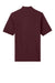 Jerzees 443M Mens Short Sleeve Polo Shirt Maroon Flat Back