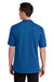 Jerzees 443M Mens Short Sleeve Polo Shirt Royal Blue Model Back