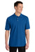 Jerzees 443M Mens Short Sleeve Polo Shirt Royal Blue Model Front
