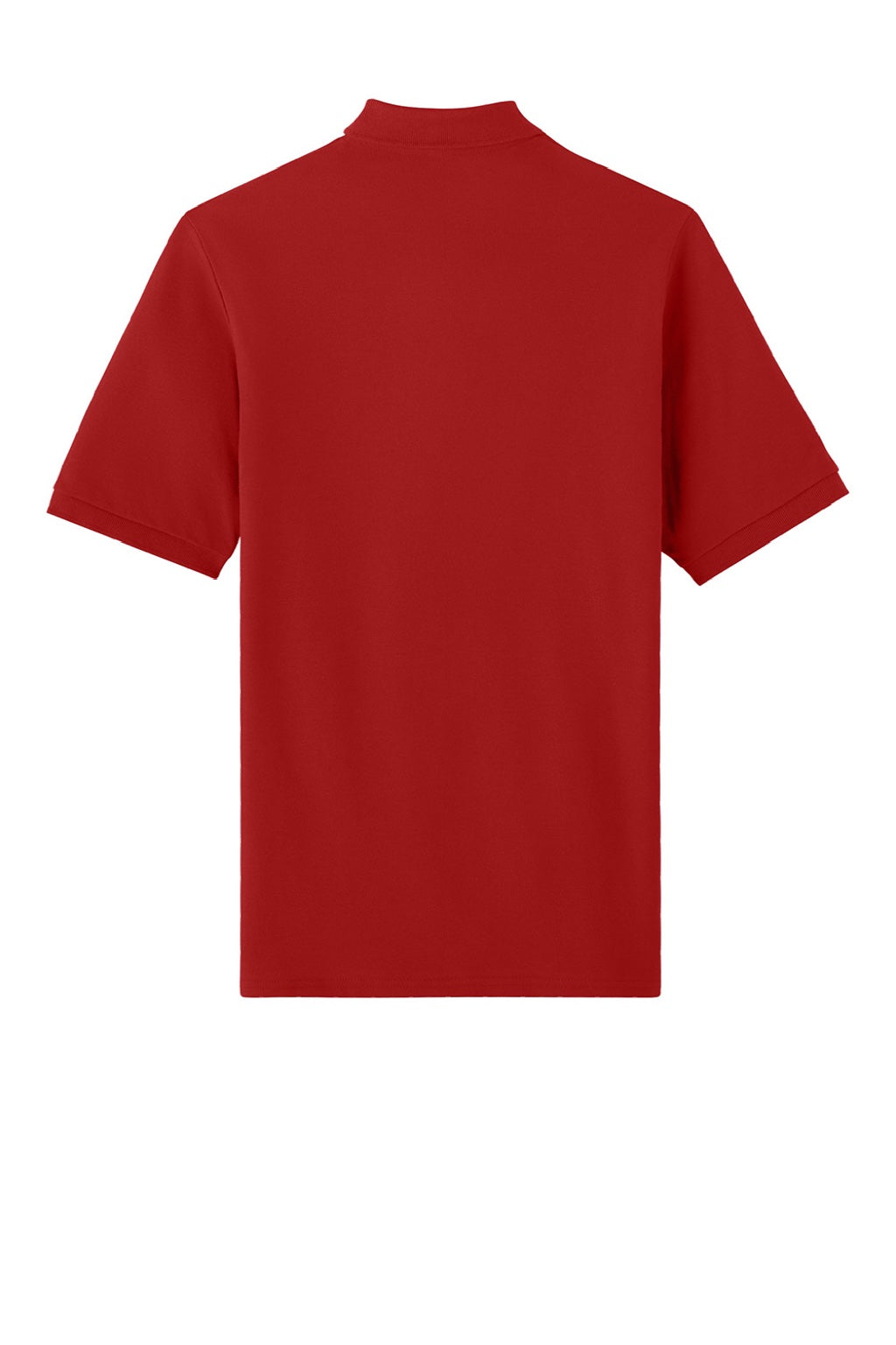 Jerzees 443M Mens Short Sleeve Polo Shirt True Red Flat Back