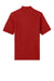 Jerzees 443M Mens Short Sleeve Polo Shirt True Red Flat Back