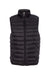 Weatherproof 16700 Mens 32 Degrees Packable Down Wind & Water Resistant Full Zip Vest Black Flat Front