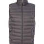 Weatherproof Mens 32 Degrees Packable Down Wind & Water Resistant ull Zip Vest - Dark Pewter Grey - NEW