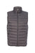 Weatherproof 16700 Mens 32 Degrees Packable Down Wind & Water Resistant Full Zip Vest Dark Pewter Grey Flat Front