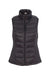 Weatherproof 16700W Womens 32 Degrees Packable Down Wind & Water Resistant Full Zip Vest Black Flat Front
