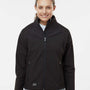 Dri Duck Mens Contour Wind & Water Resistant Soft Shell Full Zip Jacket - Black - NEW