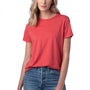 Alternative Womens Modal Short Sleeve Crewneck T-Shirt - Faded Red