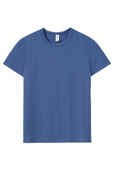 Alternative 4450HM Womens Modal Short Sleeve Crewneck T-Shirt Heritage Royal Blue Flat Front