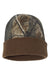 Kati Hats LCB12 Unisex Camo Cuffed Beanie Realtree AP/Brown Flat Front