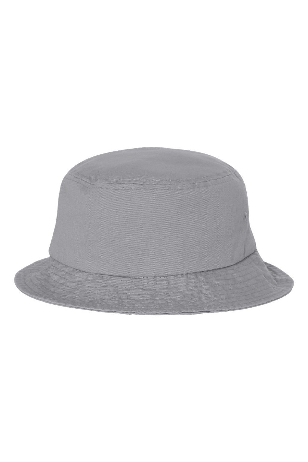 Sportsman Hats 2050 Mens Bucket Hat Grey Flat Front