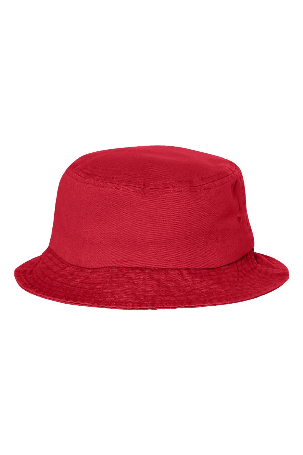 Sportsman Hats 2050 Mens Bucket Hat Red Flat Back