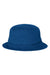 Sportsman Hats 2050 Mens Bucket Hat Royal Blue Flat Front