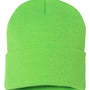 Sportsman Hats Unisex Solid Cuffed Beanie - Neon Green