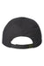 Sportsman Hats 2260 Mens Twill Adjustable Hat Dark Grey Flat Back
