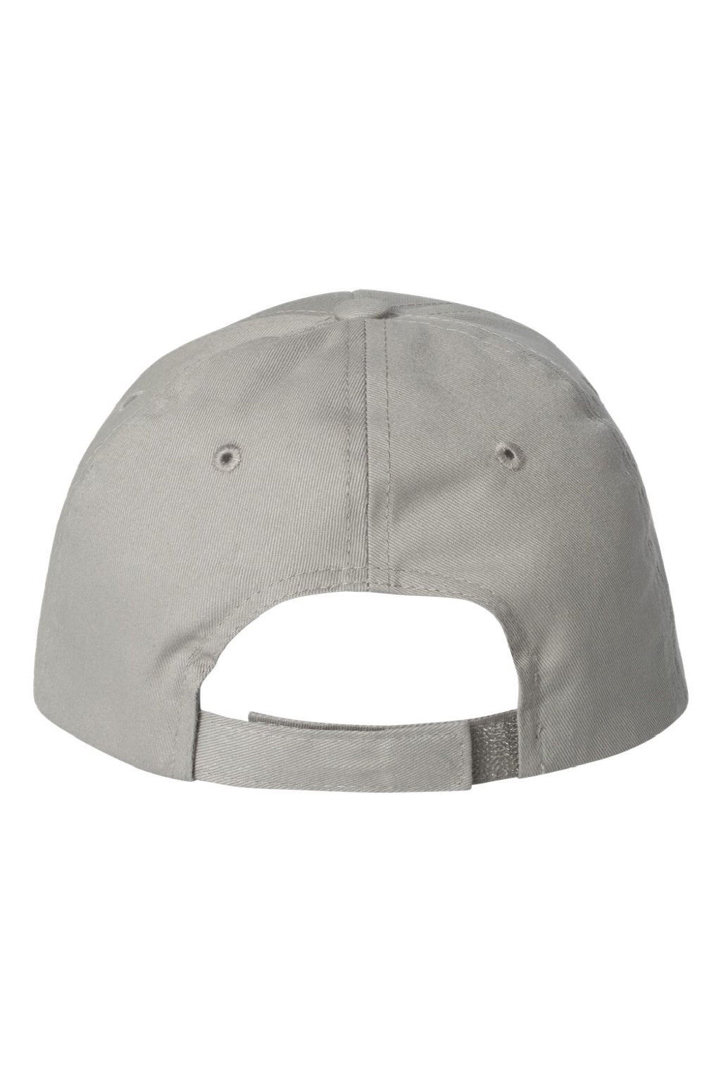 Sportsman Hats 2260 Mens Twill Adjustable Hat Grey Flat Back