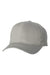Sportsman Hats 2260 Mens Twill Adjustable Hat Grey Flat Front
