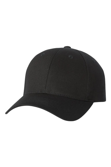 Sportsman 2260Y Mens Small Fit Twill Hat Black Flat Front