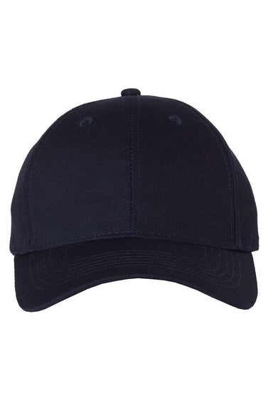 Sportsman 2260Y Mens Small Fit Twill Hat Navy Blue Flat Front