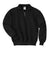 Jerzees 4528M/4528MR Mens Super Sweats NuBlend Pill Resistant Fleece 1/4 Zip Sweatshirt Black Flat Front