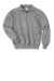 Jerzees 4528M/4528MR Mens Super Sweats NuBlend Pill Resistant Fleece 1/4 Zip Sweatshirt Oxford Grey Flat Front