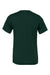 Bella + Canvas BC3001/3001 Mens Jersey Short Sleeve Crewneck T-Shirt Forest Green Flat Back
