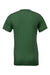 Bella + Canvas BC3413/3413C/3413 Mens Short Sleeve Crewneck T-Shirt Grass Green Flat Back