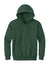 Gildan 18500B Youth Pill Resistant Hooded Sweatshirt Hoodie w/ Pouch Pocket Fan Dark Green Flat Front