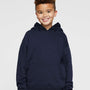 LAT Youth Fleece Hooded Sweatshirt Hoodie - Navy Blue - NEW