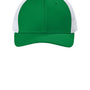 Sport-Tek Hats Mens Club Adjustable Trucker Hat - True Kelly Green/White