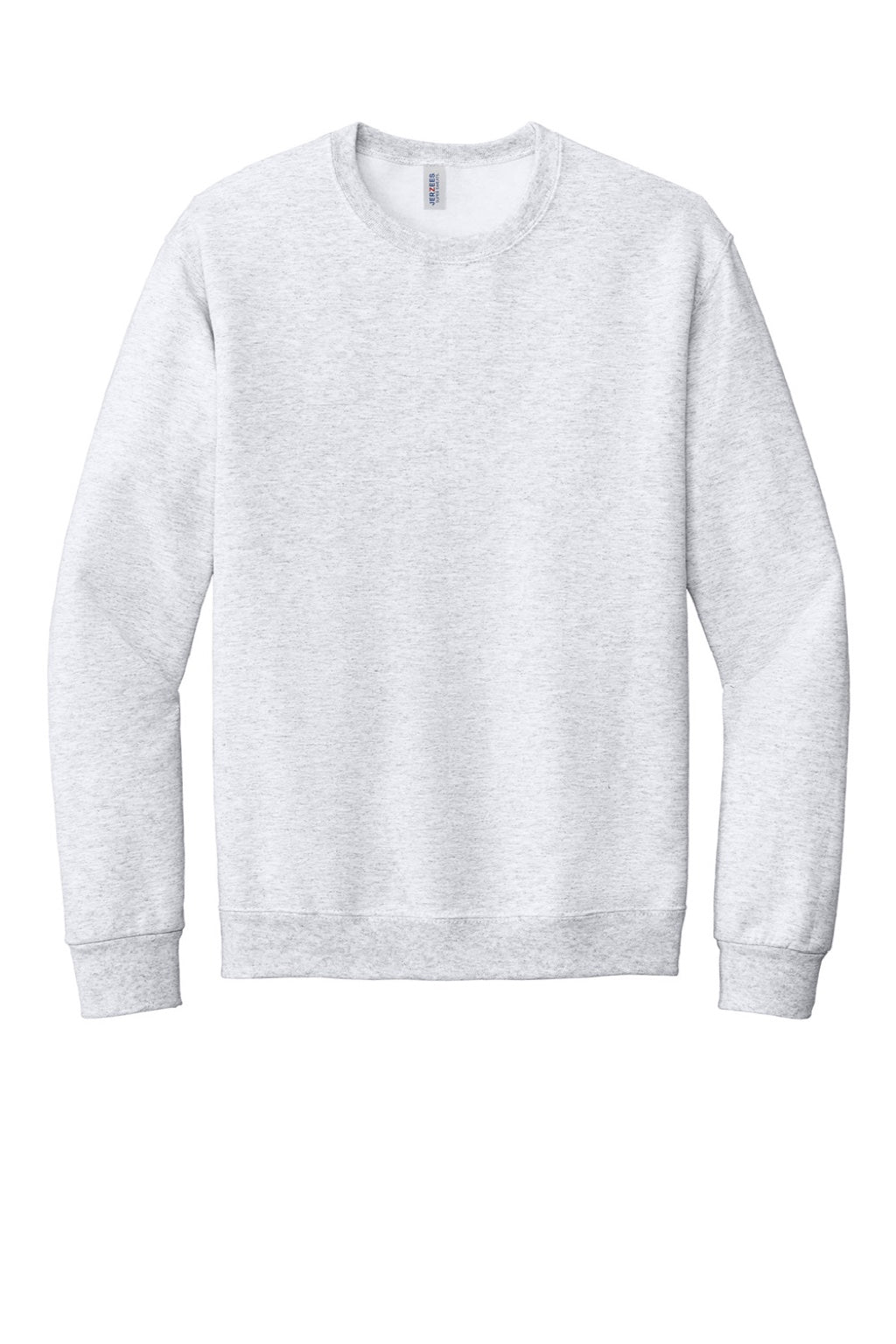 Jerzees 4662M/4662MR Mens Super Sweats NuBlend Pill Resistant Fleece Crewneck Sweatshirt Ash Grey Flat Front