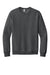 Jerzees 4662M/4662MR Mens Super Sweats NuBlend Pill Resistant Fleece Crewneck Sweatshirt Heather Black Flat Front