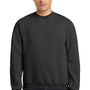 Jerzees Mens Super Sweats NuBlend Pill Resistant Fleece Crewneck Sweatshirt - Heather Black