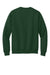 Jerzees 4662M/4662MR Mens Super Sweats NuBlend Pill Resistant Fleece Crewneck Sweatshirt Forest Green Flat Back