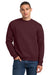 Jerzees 4662M/4662MR Mens Super Sweats NuBlend Pill Resistant Fleece Crewneck Sweatshirt Maroon Model Front