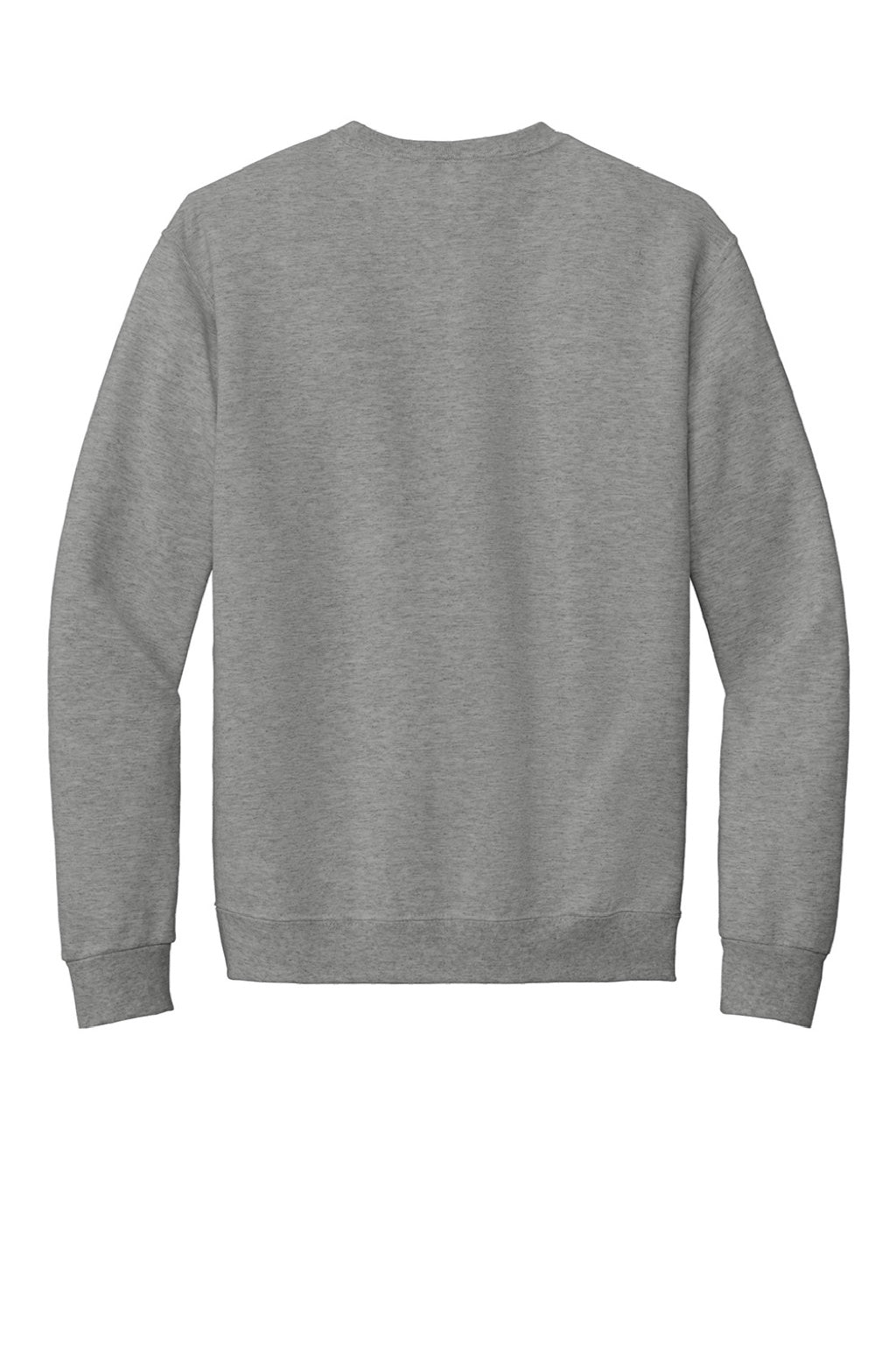 Jerzees 4662M/4662MR Mens Super Sweats NuBlend Pill Resistant Fleece Crewneck Sweatshirt Oxford Grey Flat Back