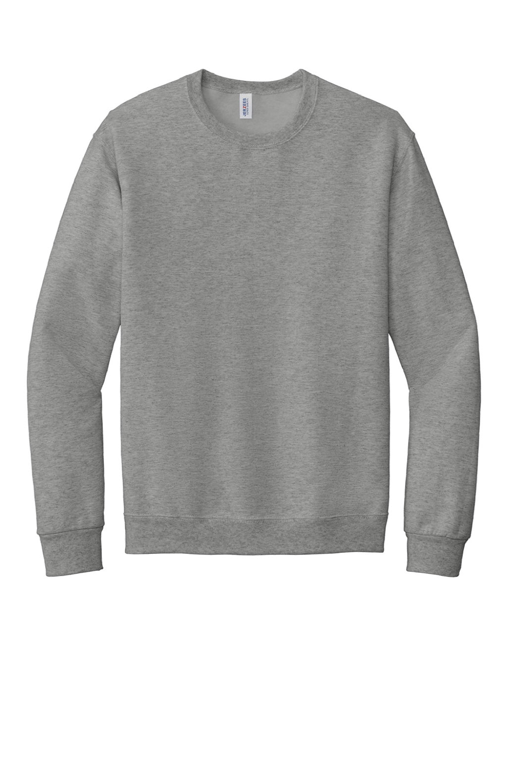 Jerzees 4662M/4662MR Mens Super Sweats NuBlend Pill Resistant Fleece Crewneck Sweatshirt Oxford Grey Flat Front