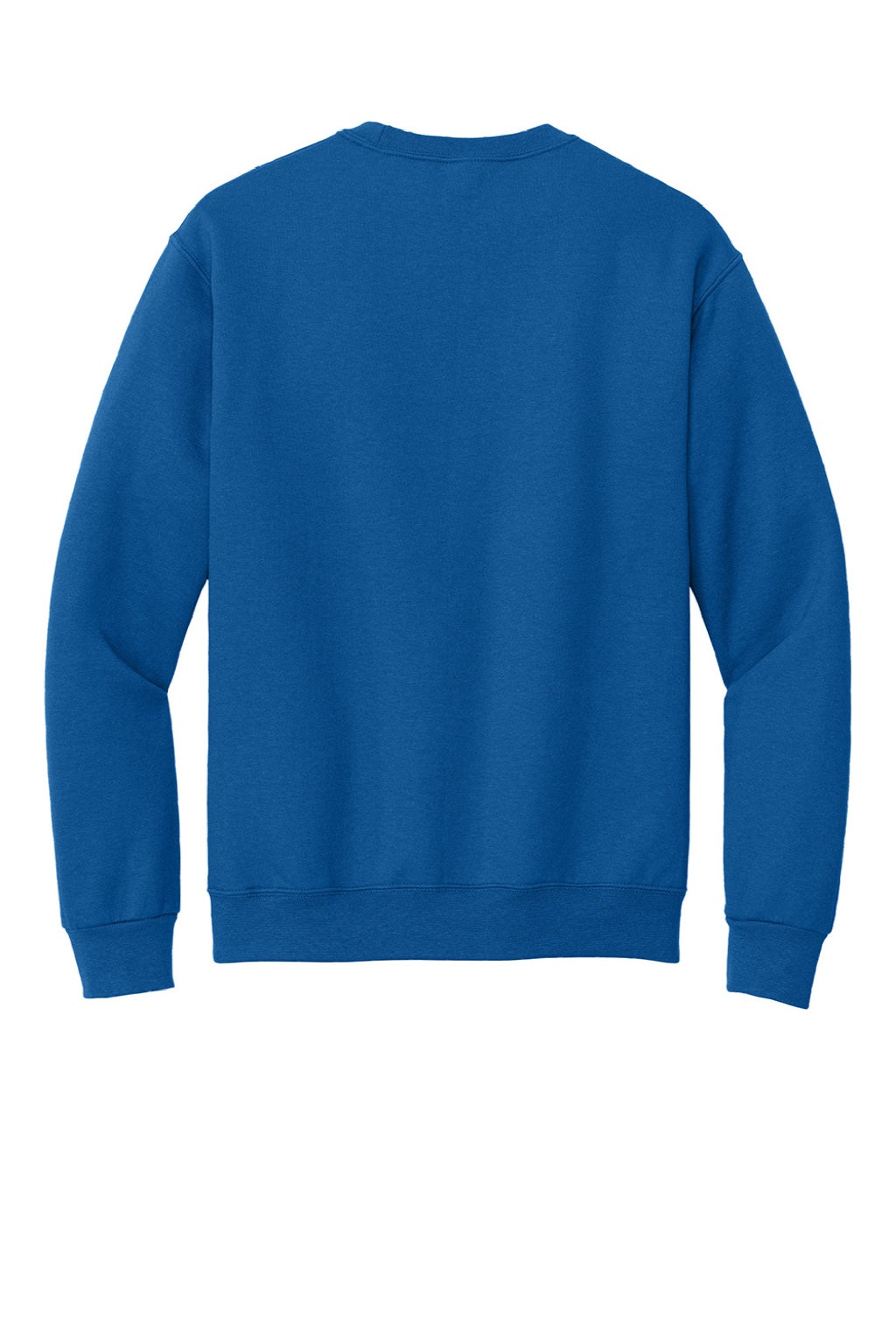 Jerzees 4662M/4662MR Mens Super Sweats NuBlend Pill Resistant Fleece Crewneck Sweatshirt Royal Blue Flat Back