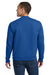 Jerzees 4662M/4662MR Mens Super Sweats NuBlend Pill Resistant Fleece Crewneck Sweatshirt Royal Blue Model Back