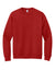 Jerzees 4662M/4662MR Mens Super Sweats NuBlend Pill Resistant Fleece Crewneck Sweatshirt True Red Flat Front