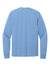 Port & Company PC54LS Mens Core Long Sleeve Crewneck T-Shirt Carolina Blue Flat Back